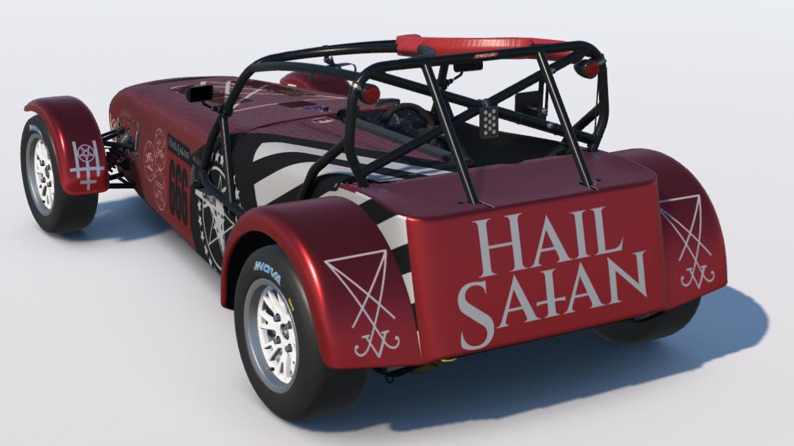 Preview of "HAIL SAtAN" RD Caterham 420R by Carson C.