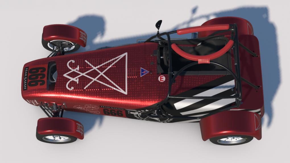 Preview of "HAIL SAtAN" RD Caterham 420R by Carson C.