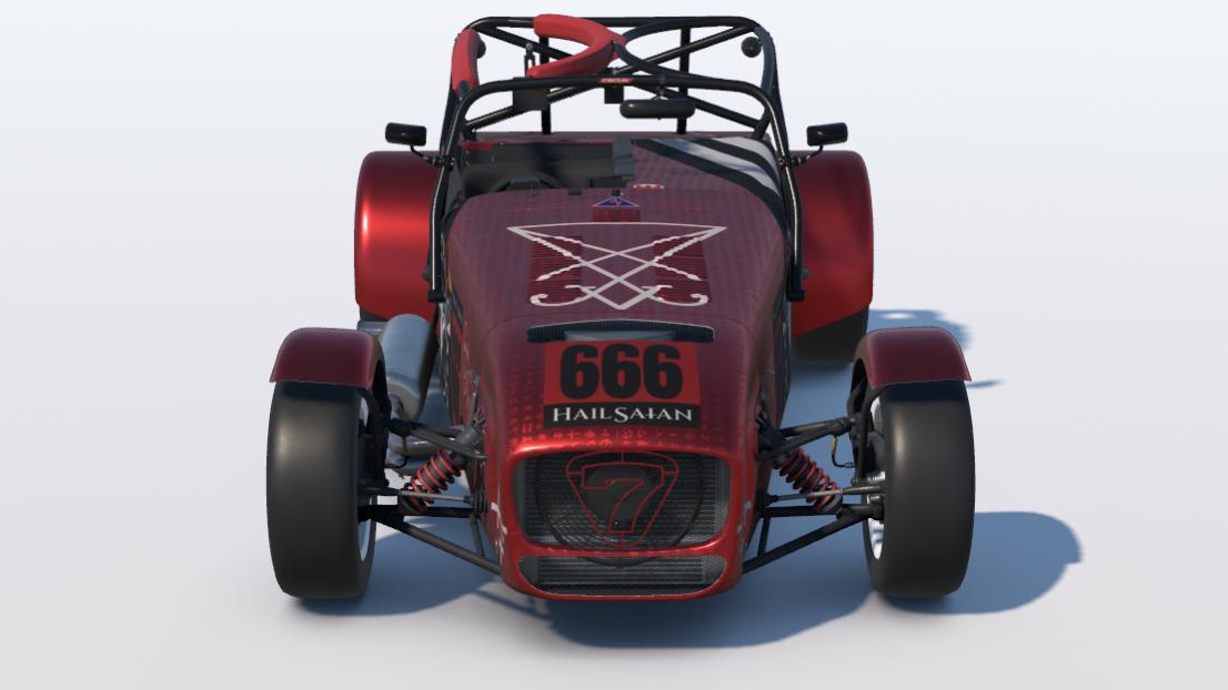 Preview of "HAIL SAtAN" RD Caterham 420R by Carson C.