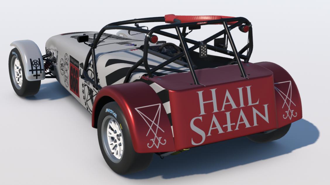 Preview of "HAIL SAtAN" WD Caterham 420R by Carson C.