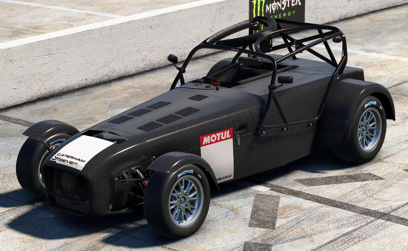 Preview of Carbon Fibre Caterham 420R by Cameron Dance