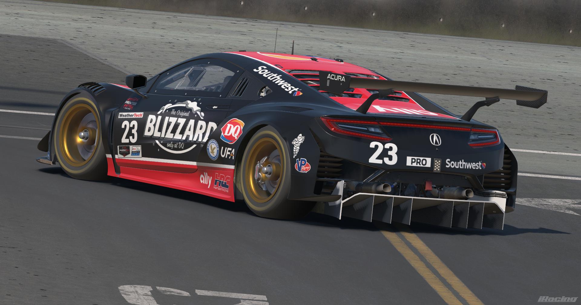 Preview of Southwest/Dairy Queen Acura NSX GT3 - Red by Andrew Rattell