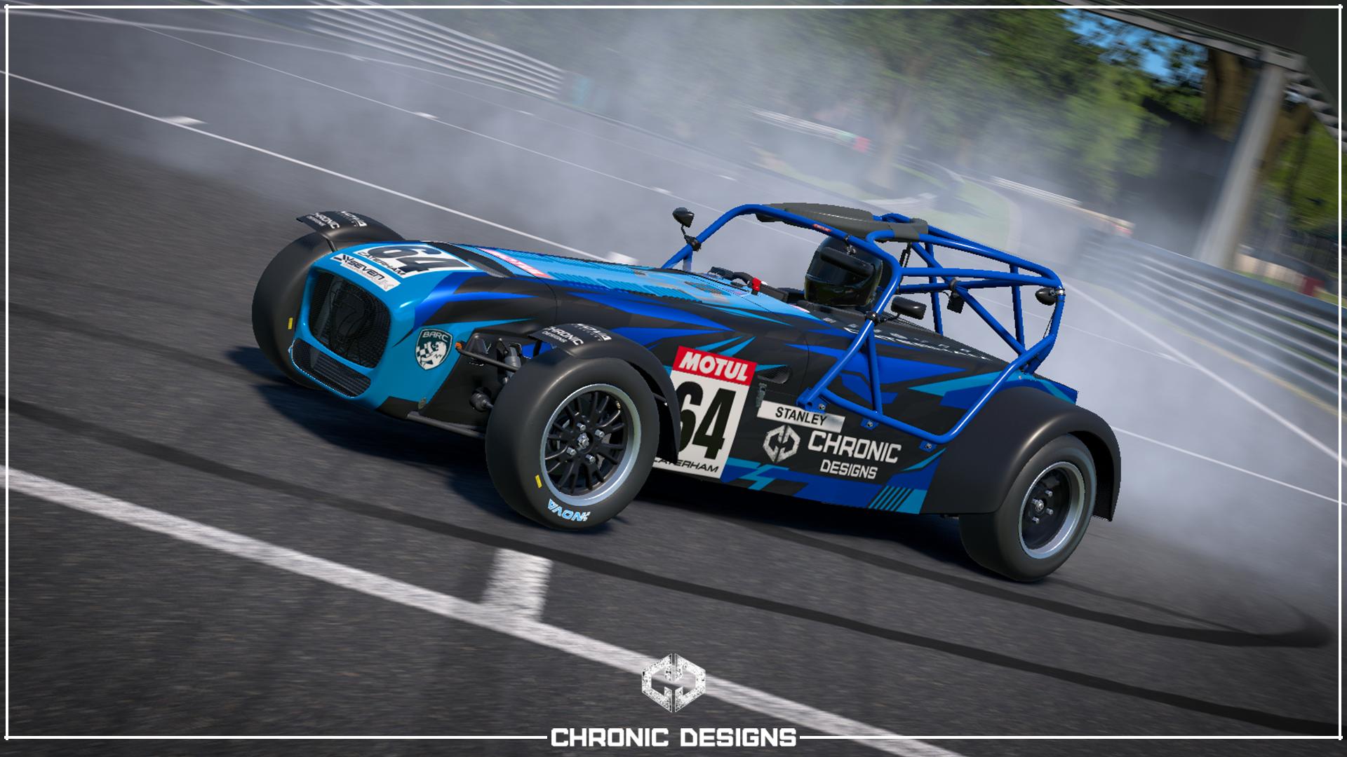 Preview of Chronic Designs Caterham 420R - Blue and Baby Blue by Shane Stanley
