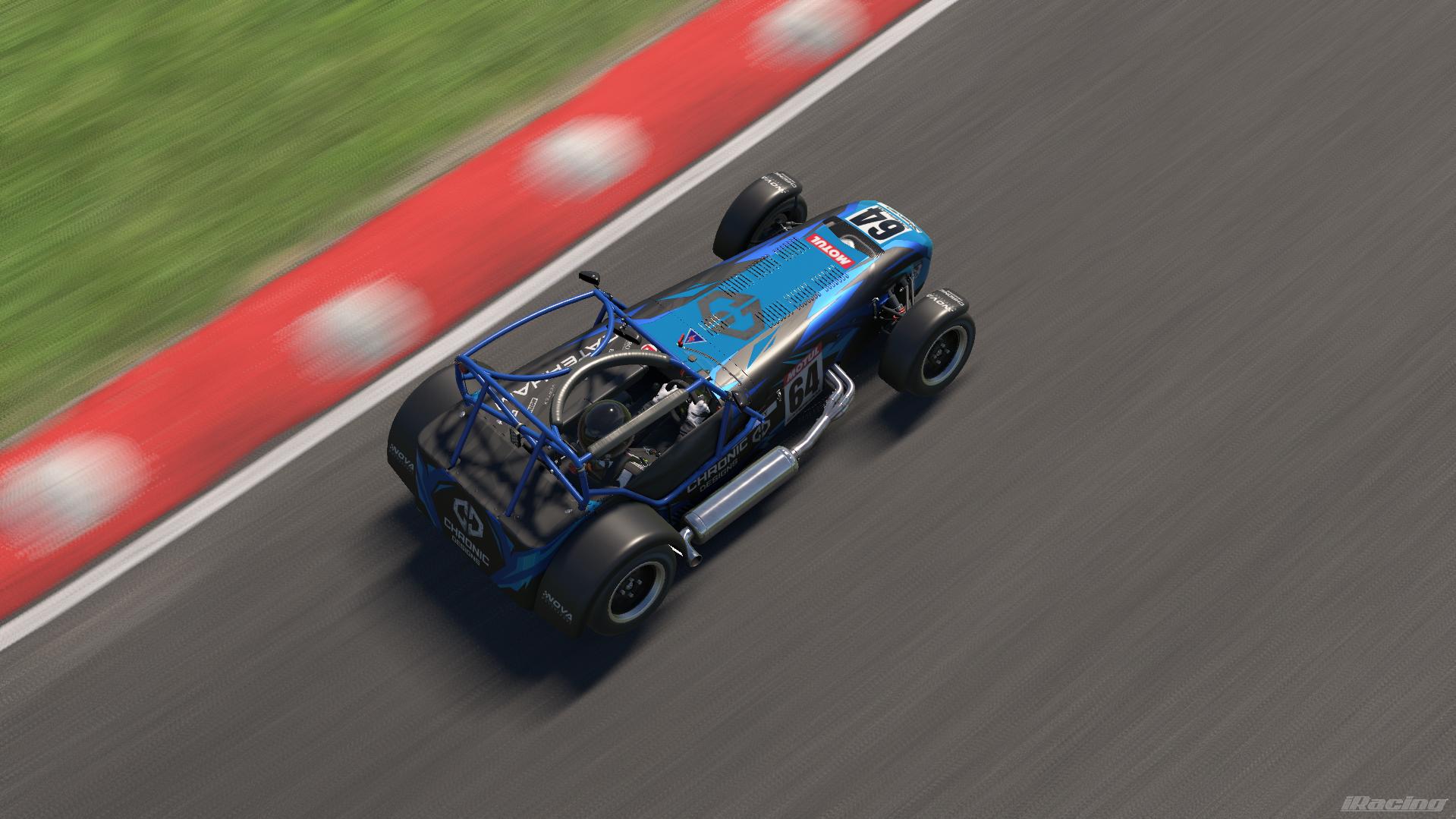 Preview of Chronic Designs Caterham 420R - Blue and Baby Blue by Shane Stanley