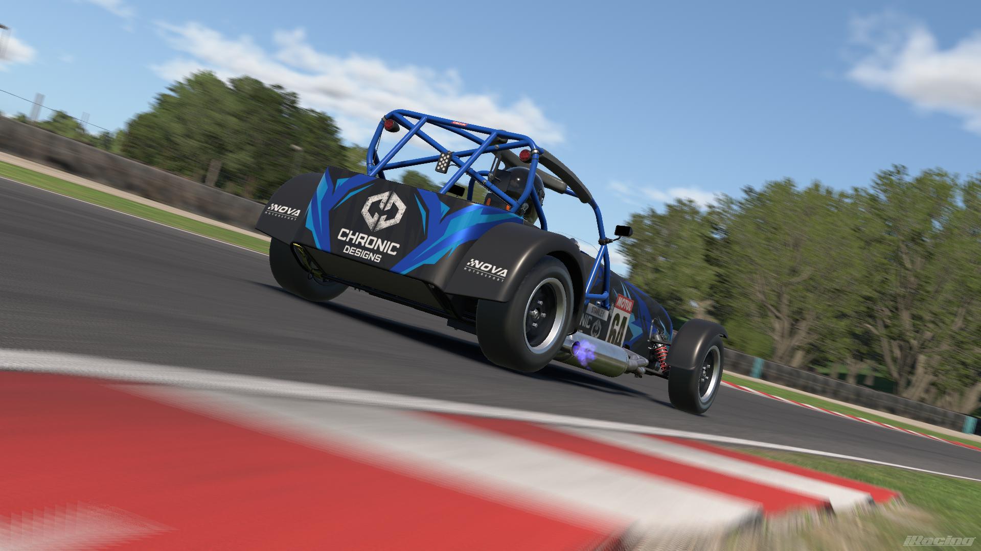 Preview of Chronic Designs Caterham 420R - Blue and Baby Blue by Shane Stanley