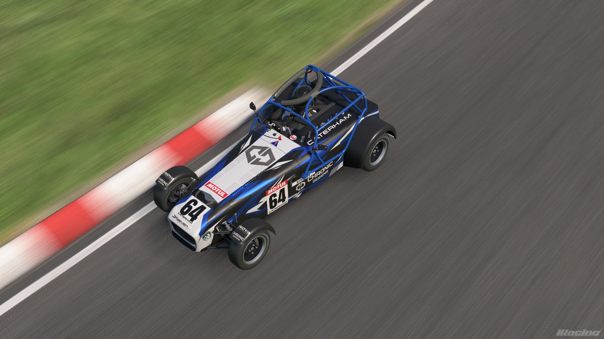 Preview of Chronic Designs Caterham 420R - Blue and White by Shane Stanley