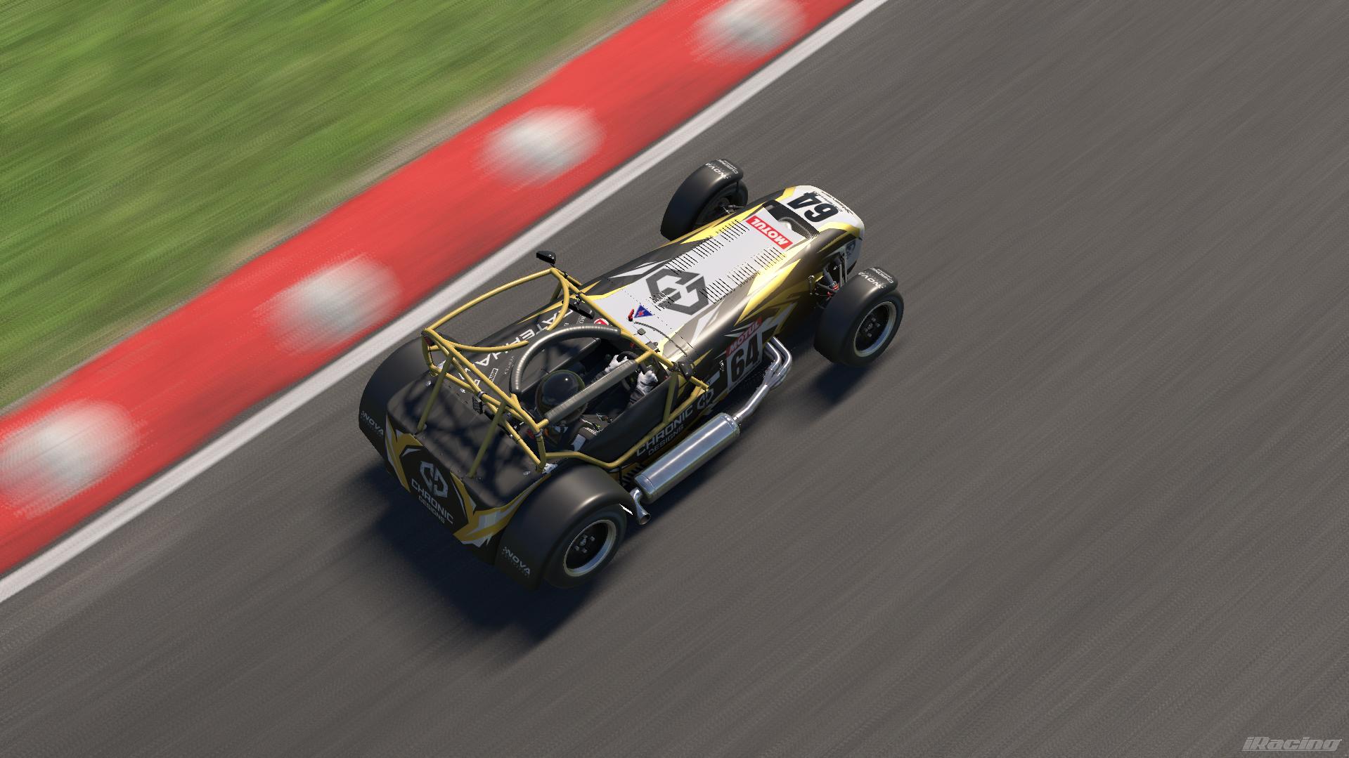 Preview of Chronic Designs Caterham 420R - Gold and White by Shane Stanley