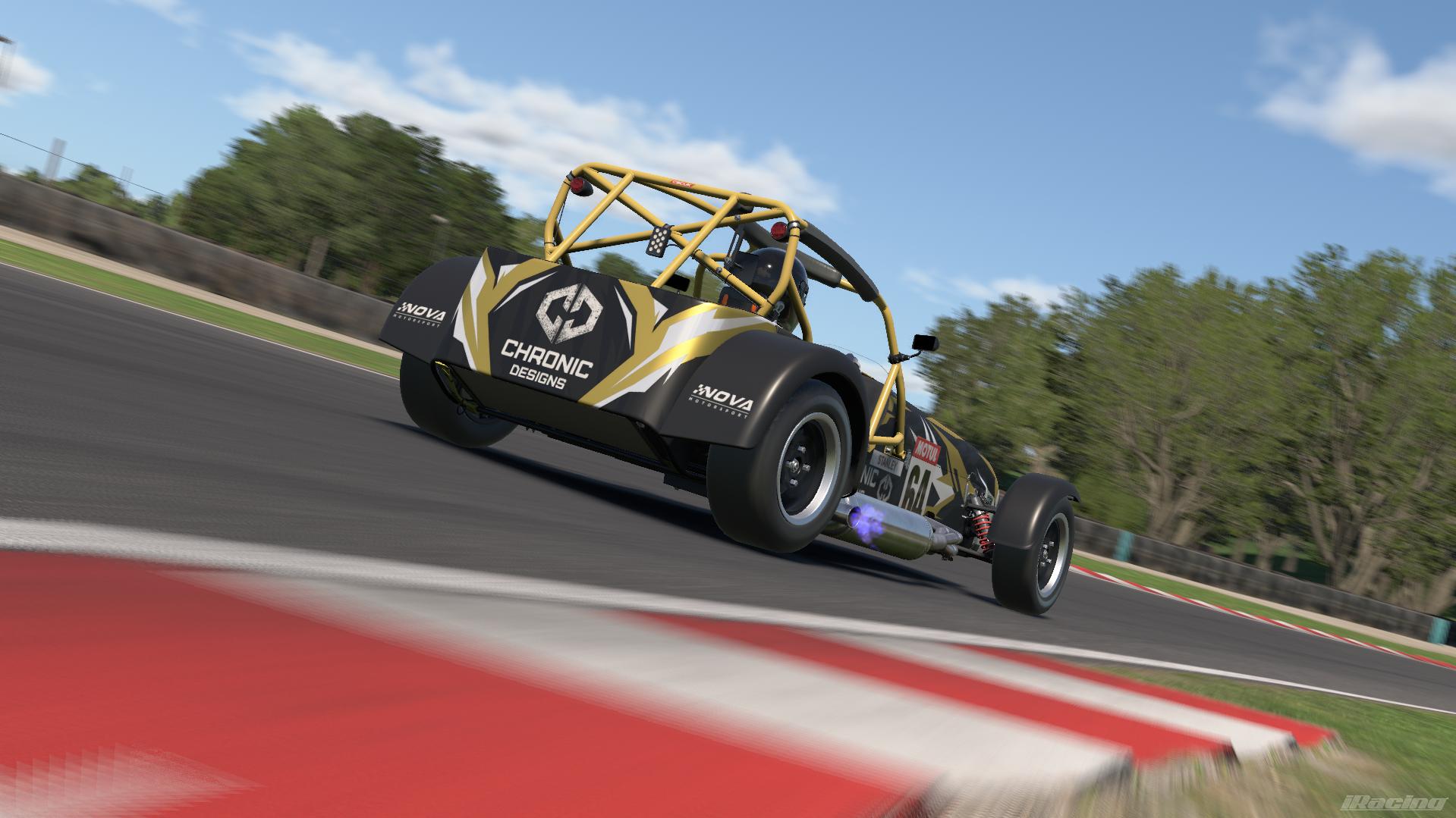 Preview of Chronic Designs Caterham 420R - Gold and White by Shane Stanley