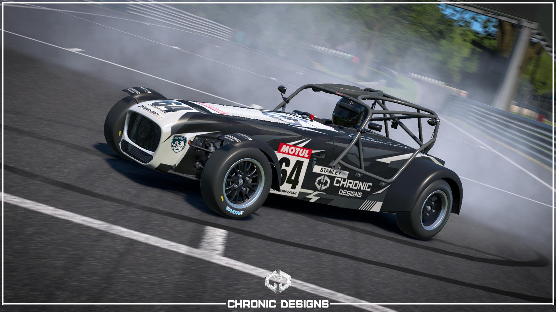 Preview of Chronic Designs Caterham 420R - Grey and White by Shane Stanley