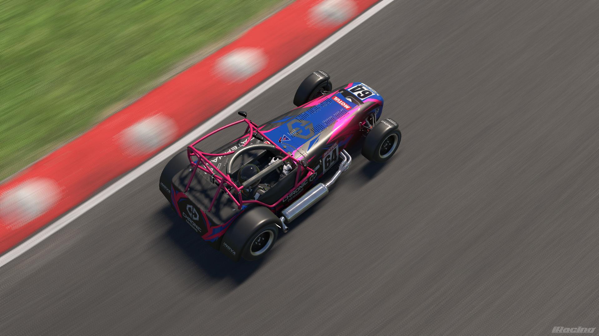 Preview of Chronic Designs Caterham 420R - Pink and Blue by Shane Stanley