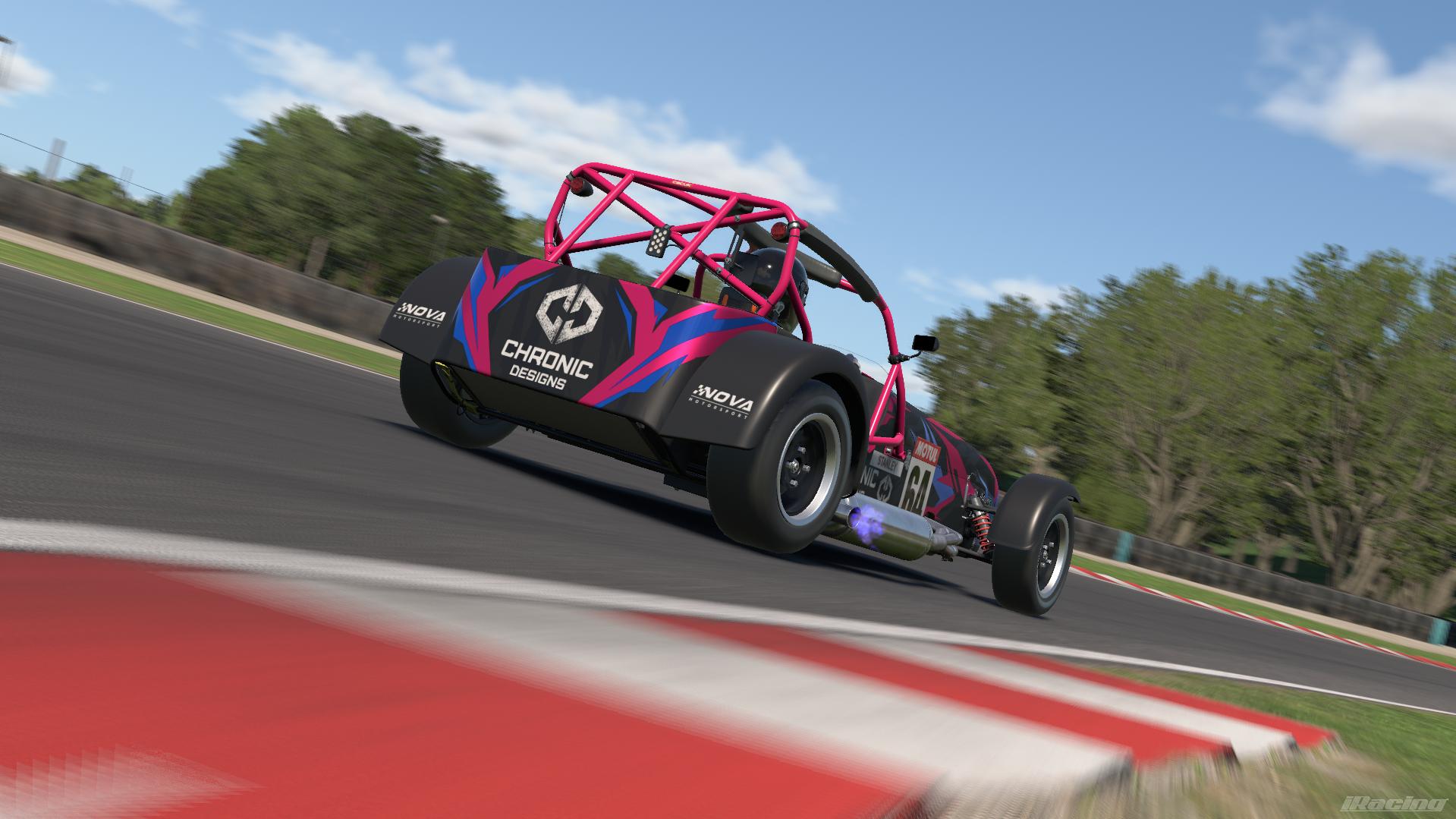 Preview of Chronic Designs Caterham 420R - Pink and Blue by Shane Stanley