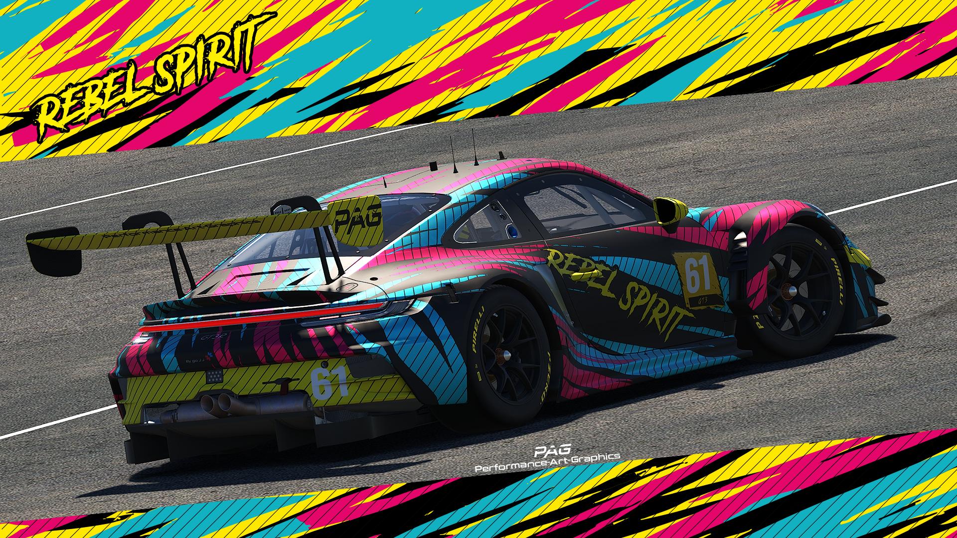 Preview of Porsche 992 GT3R Rebel Spirit by Gio J J.