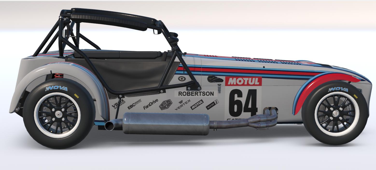 Preview of Caterham 420R Martini classic by Guy Robertson