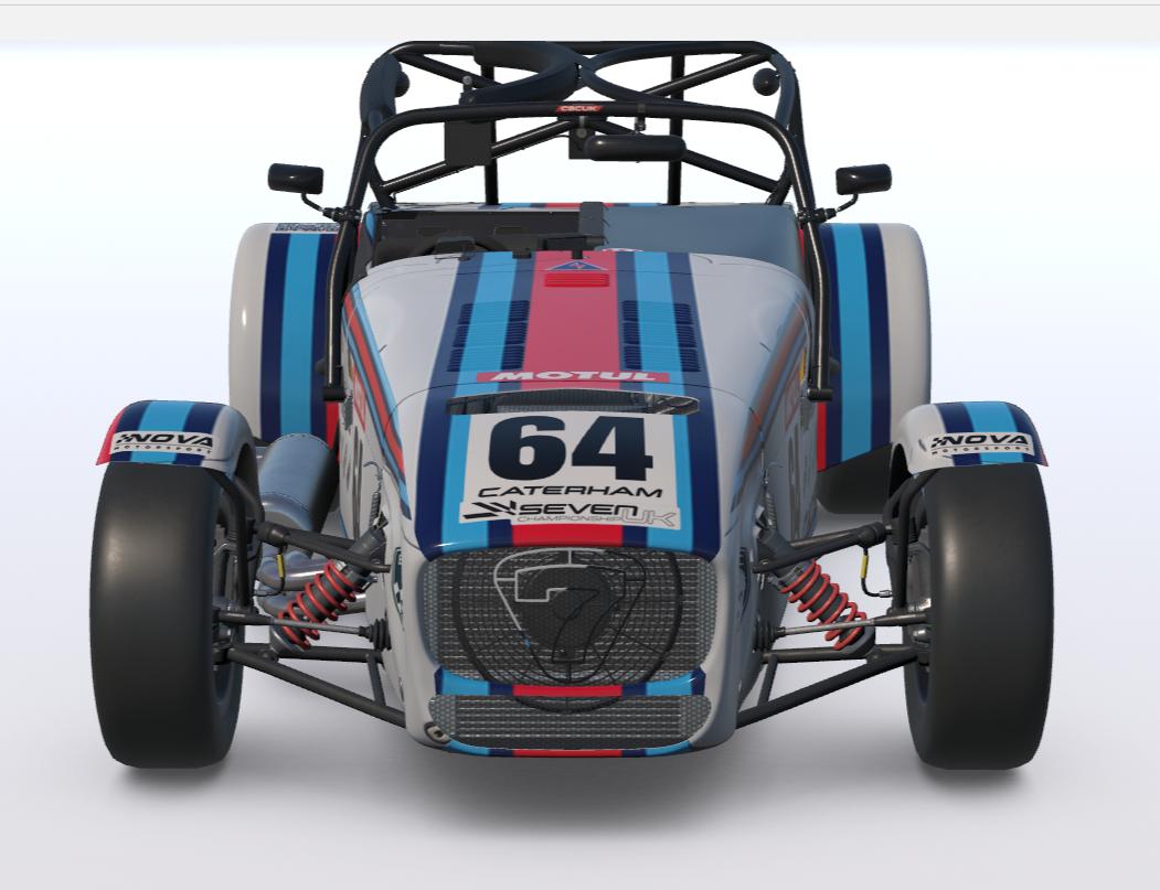 Preview of Caterham 420R Martini classic by Guy Robertson
