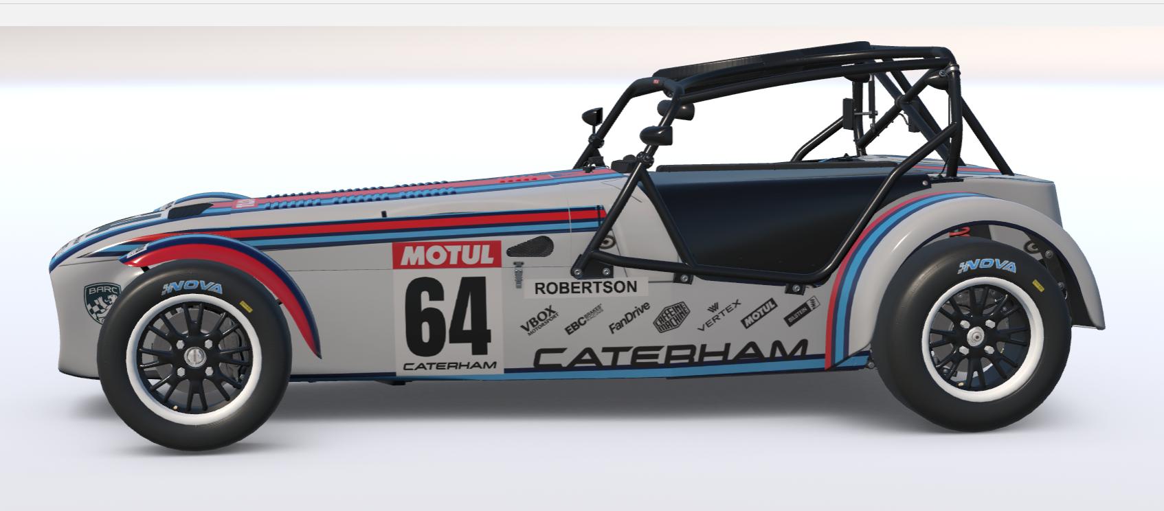 Preview of Caterham 420R Martini classic by Guy Robertson