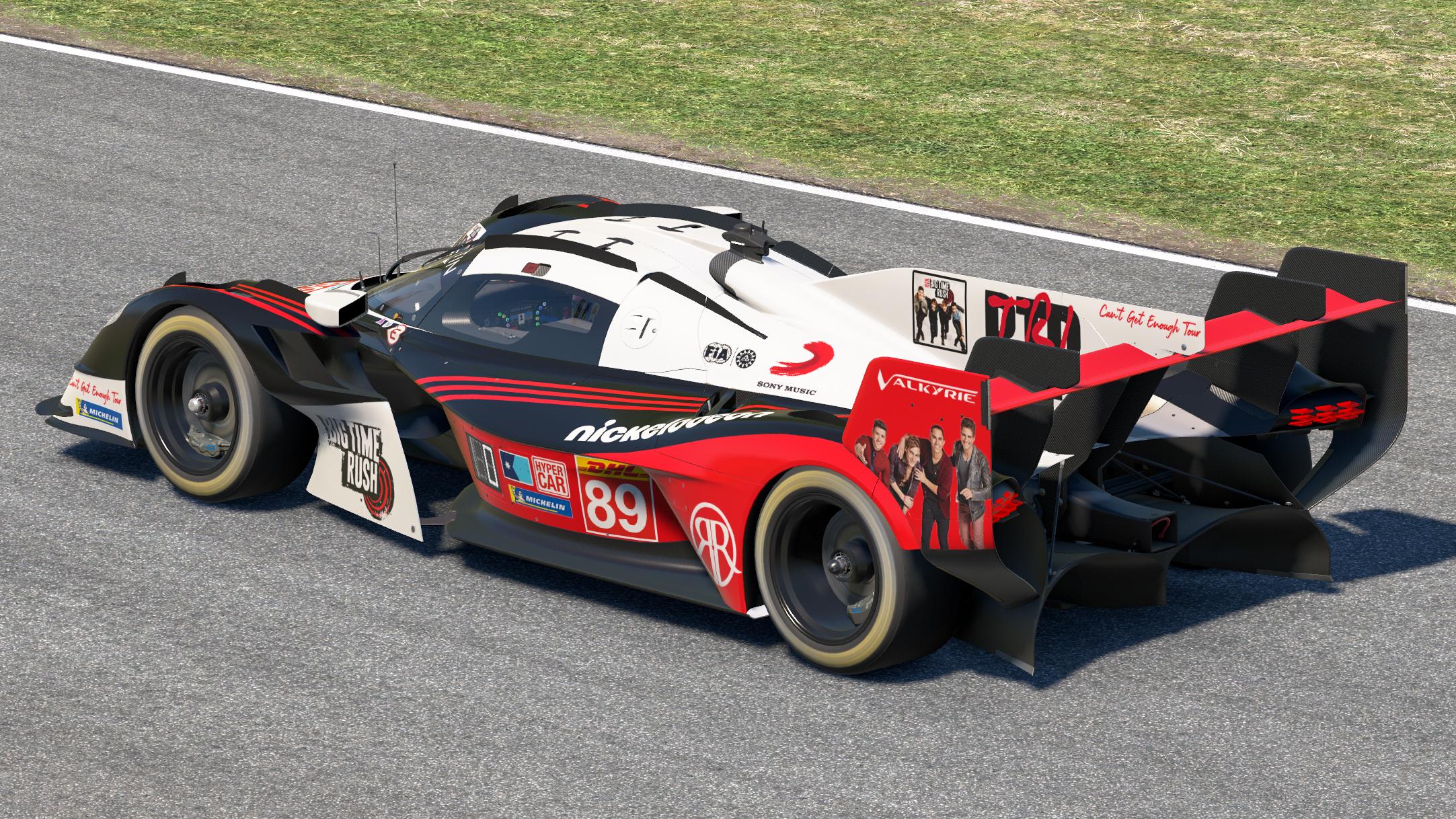 Preview of Big Time Rush Aston Martin Valkyrie AMR-LMH by Jasper De Jong