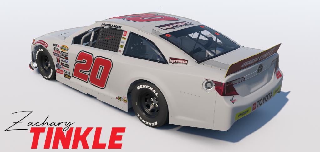 Preview of 2026 Jake Bollman #20 Nitro Motorsports / unsponsored V4 by Zachary Tinkle