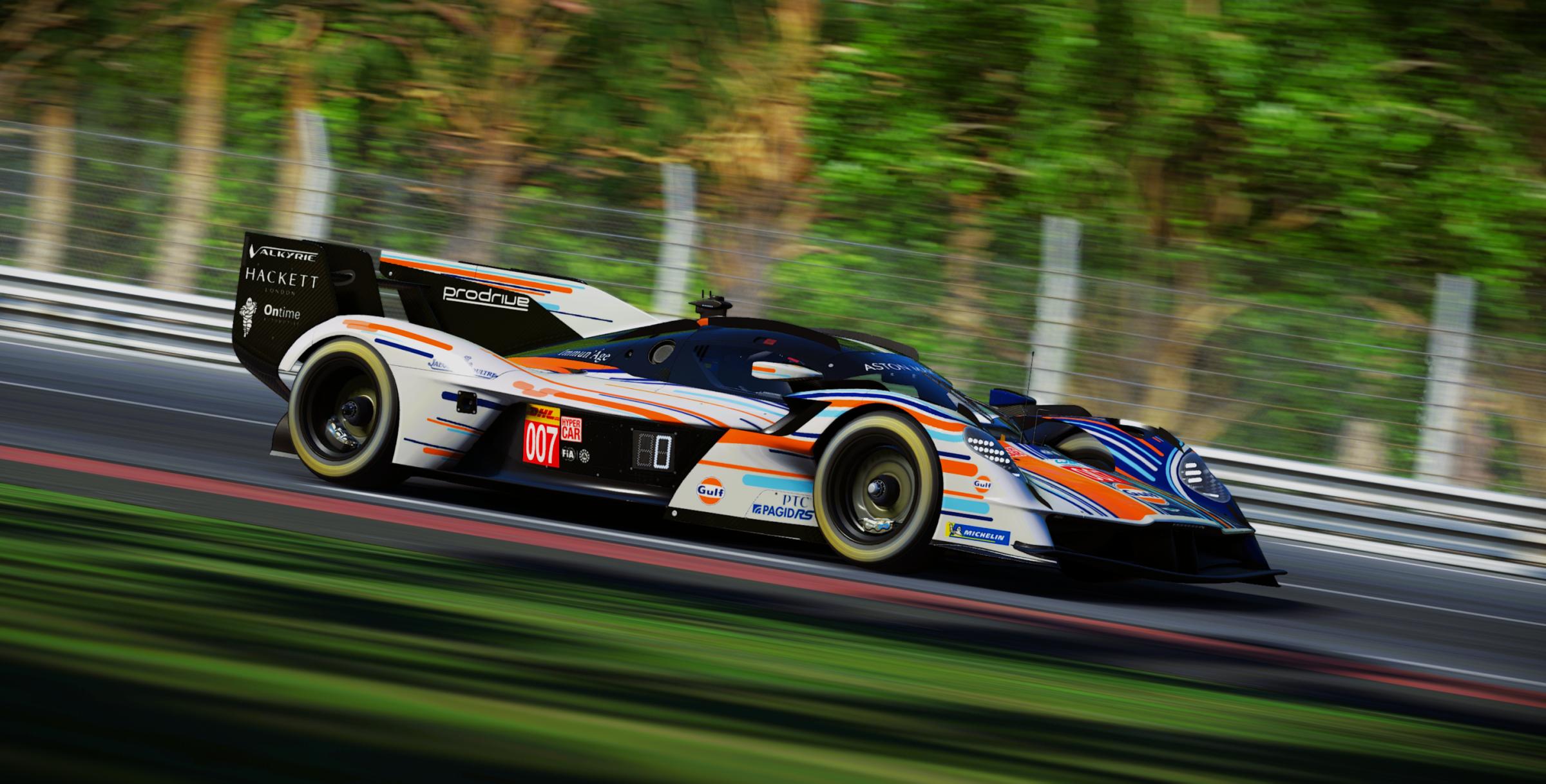 Preview of 2013 Aston Martin Vantage GTE - Gulf Concept Livery by Samuel J Ball