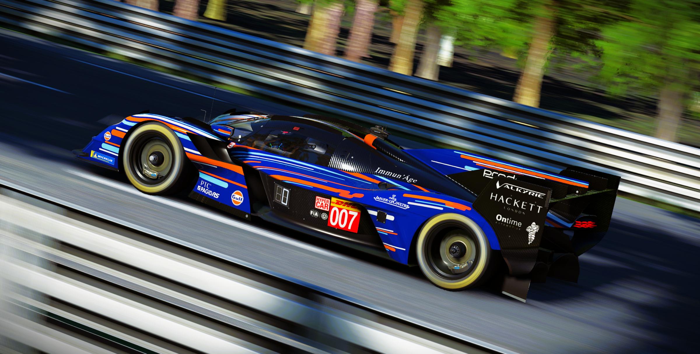 Preview of 2013 Aston Martin Vantage GTE - Gulf Concept Livery by Samuel J Ball