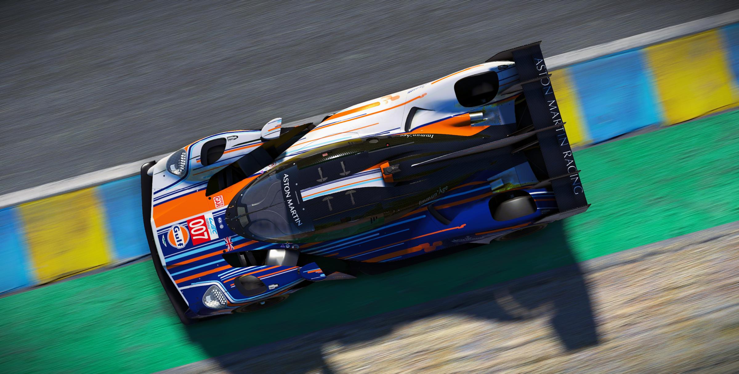 Preview of 2013 Aston Martin Vantage GTE - Gulf Concept Livery by Samuel J Ball