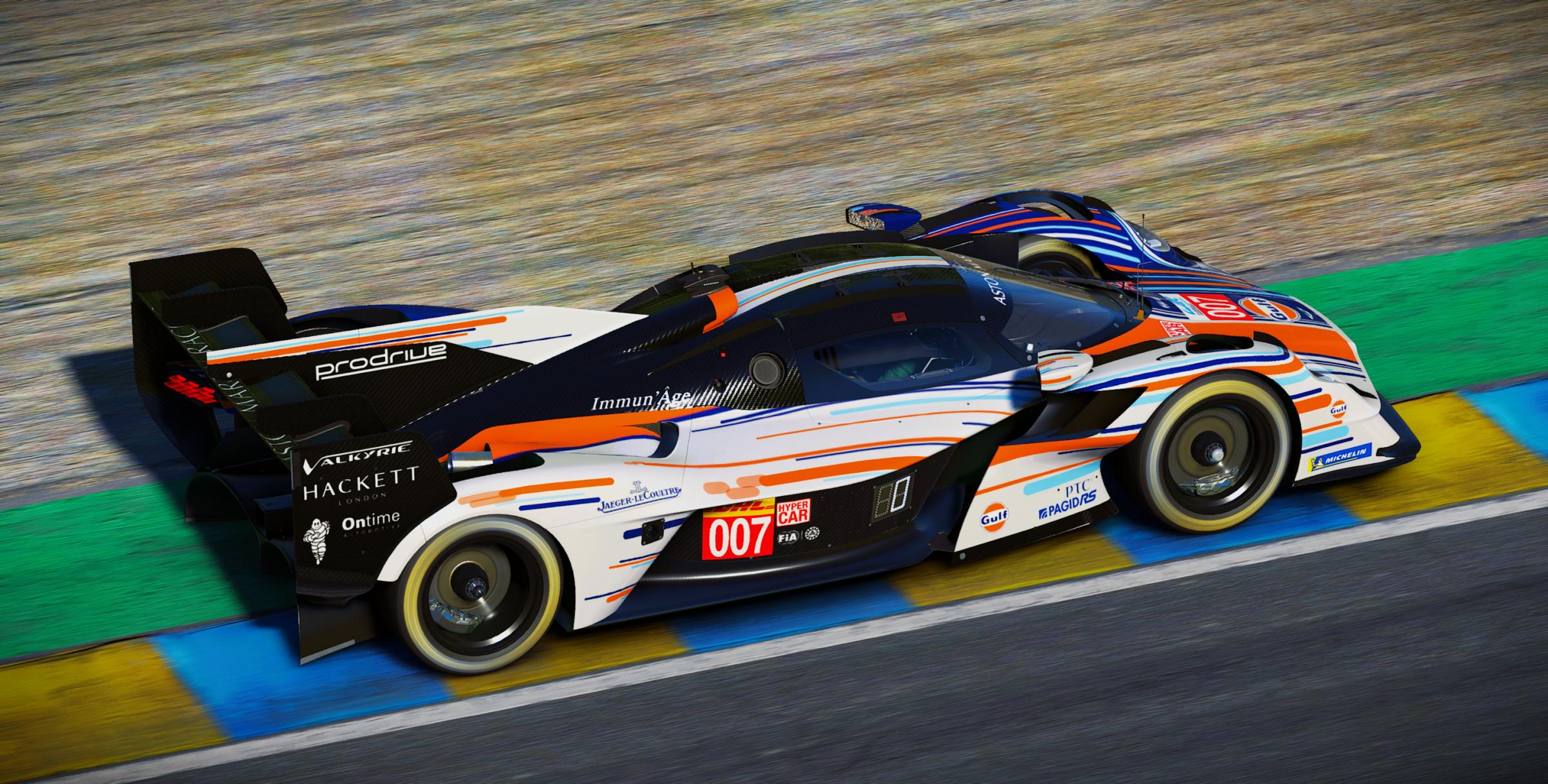 Preview of 2013 Aston Martin Vantage GTE - Gulf Concept Livery by Samuel J Ball