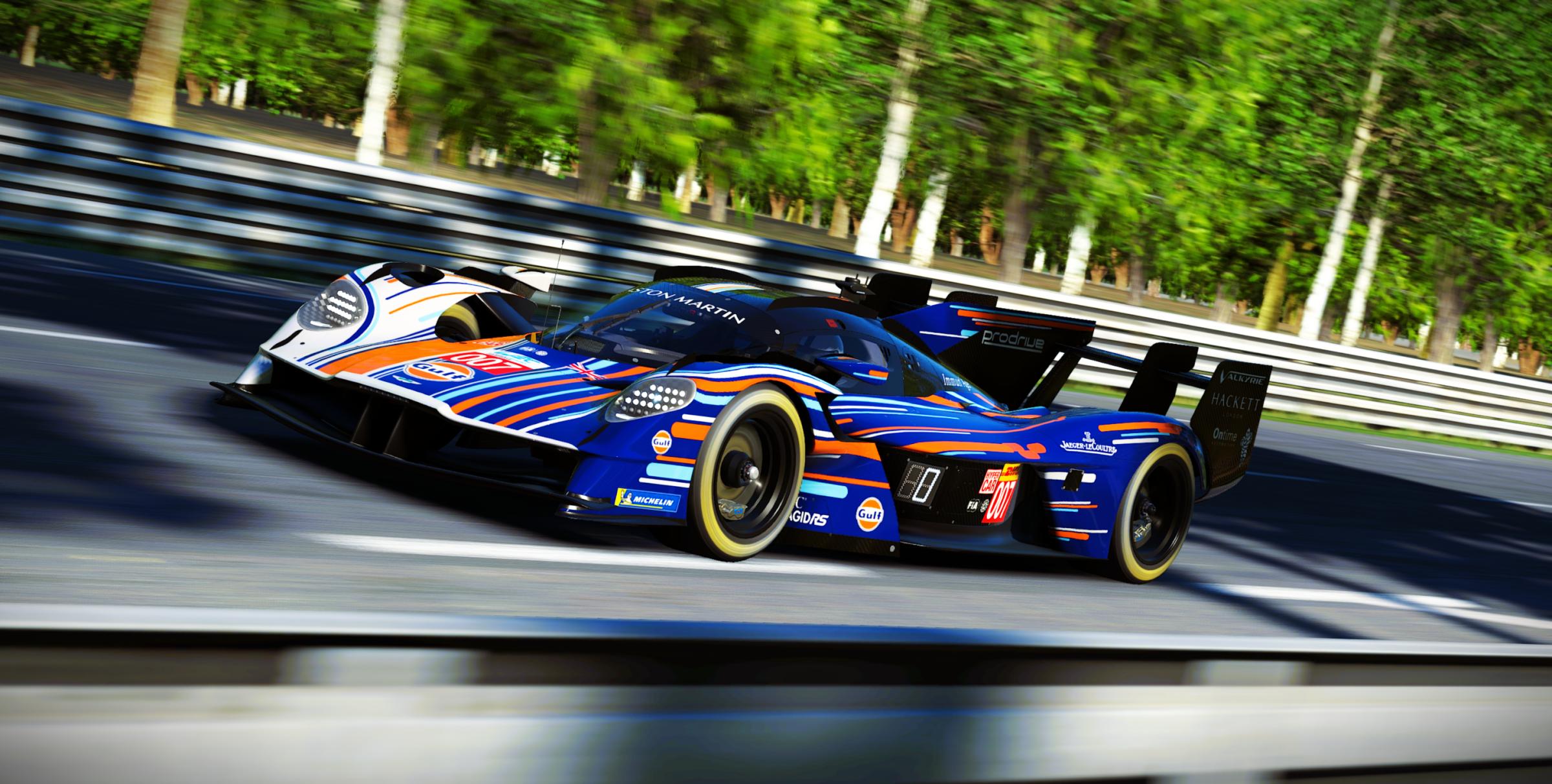 Preview of 2013 Aston Martin Vantage GTE - Gulf Concept Livery by Samuel J Ball