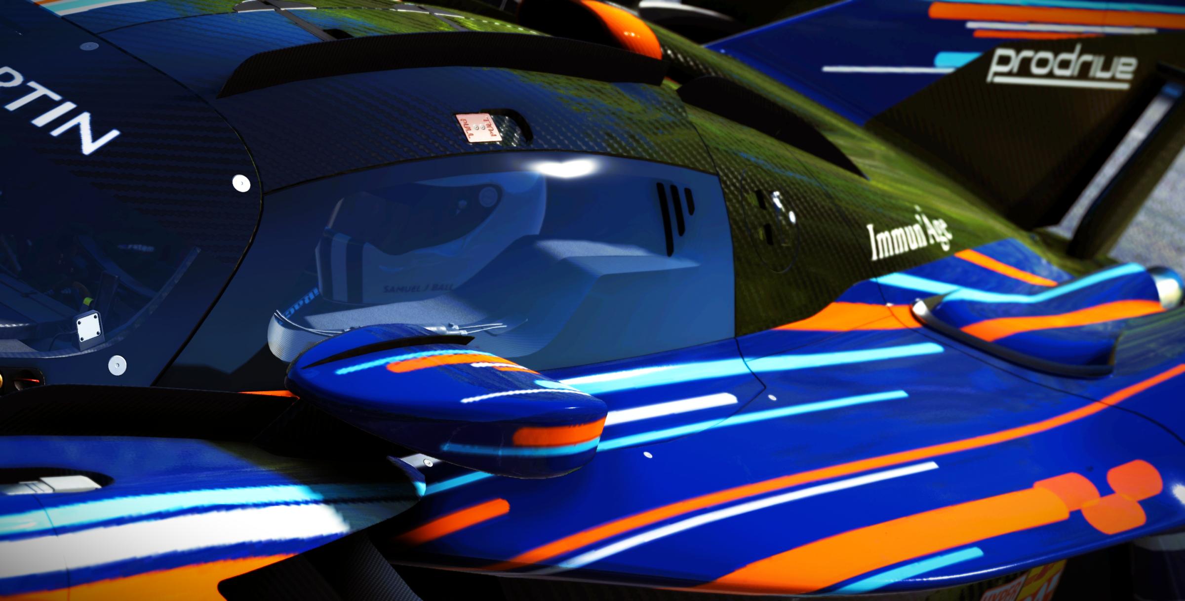 Preview of 2013 Aston Martin Vantage GTE - Gulf Concept Livery by Samuel J Ball