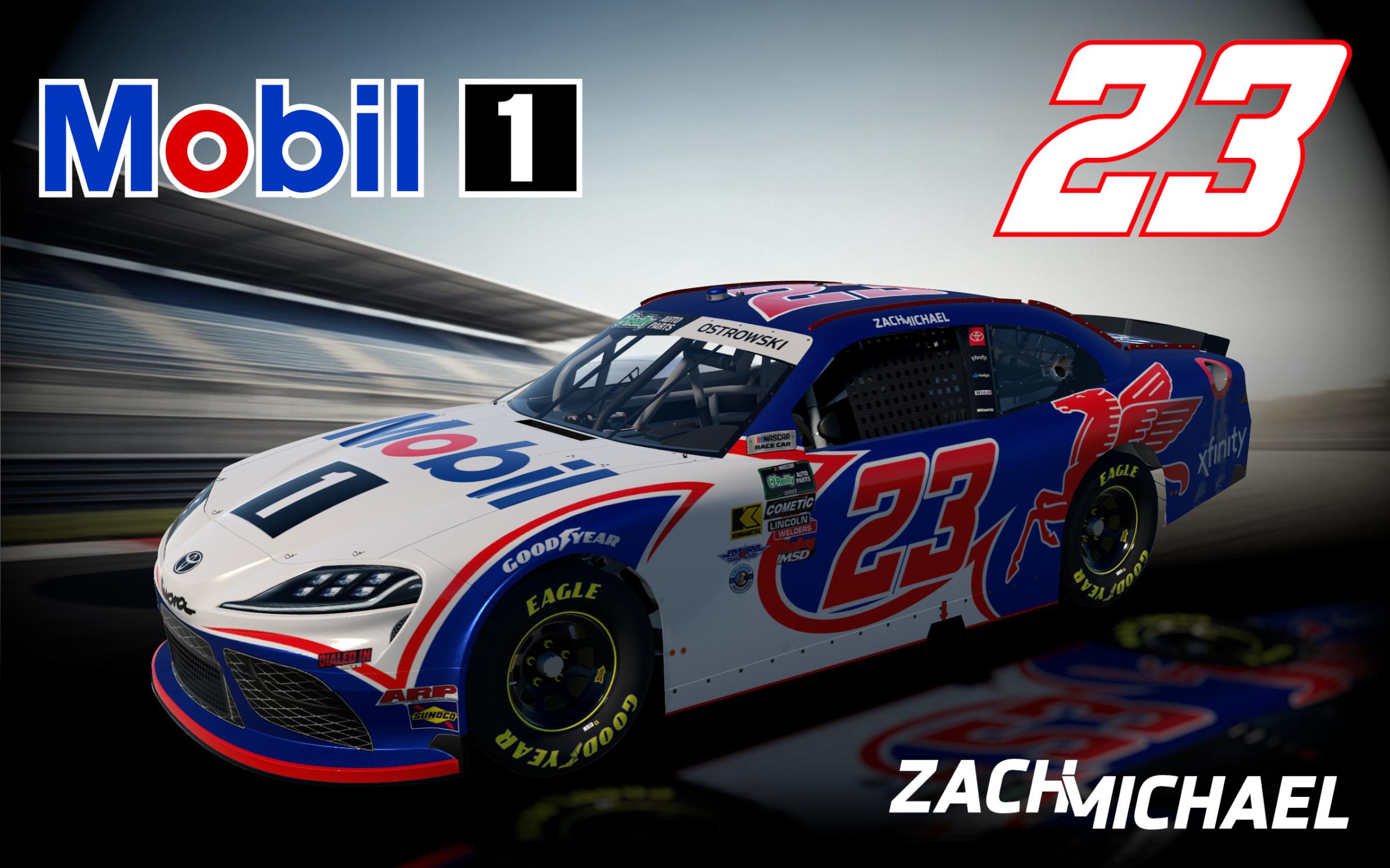 Preview of Zach Michael 2026 Mobil 1 Toyota Supra (Fictional) by Nathaniel O.