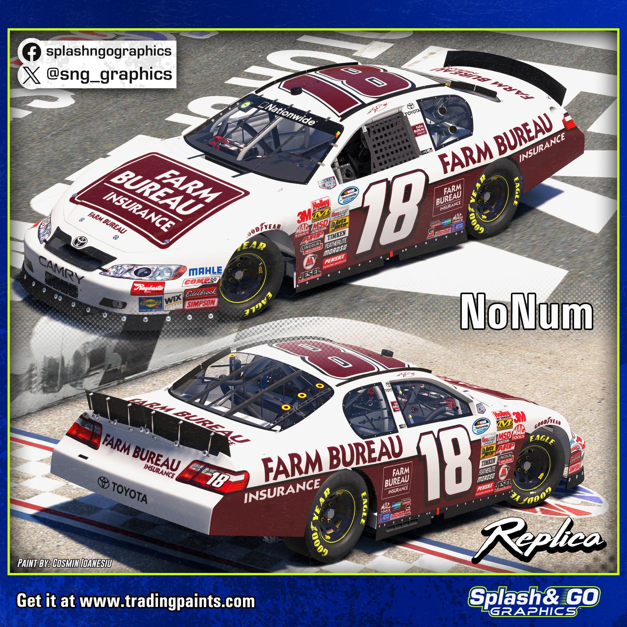 Preview of Kyle Busch 2008 Farm Bureau Texas II Win NoNum by Cosmin I.