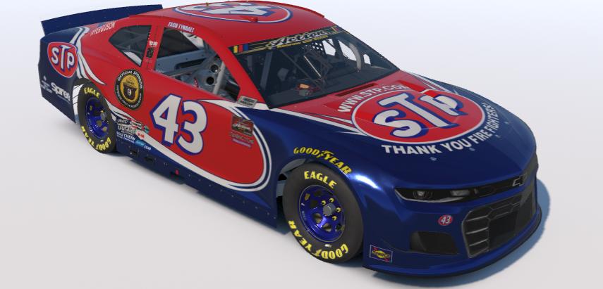 Preview of 2026- #43 Zach Tyndall- STP "Thank You Fire Fighters!" Chevrolet by Zach Tyndall
