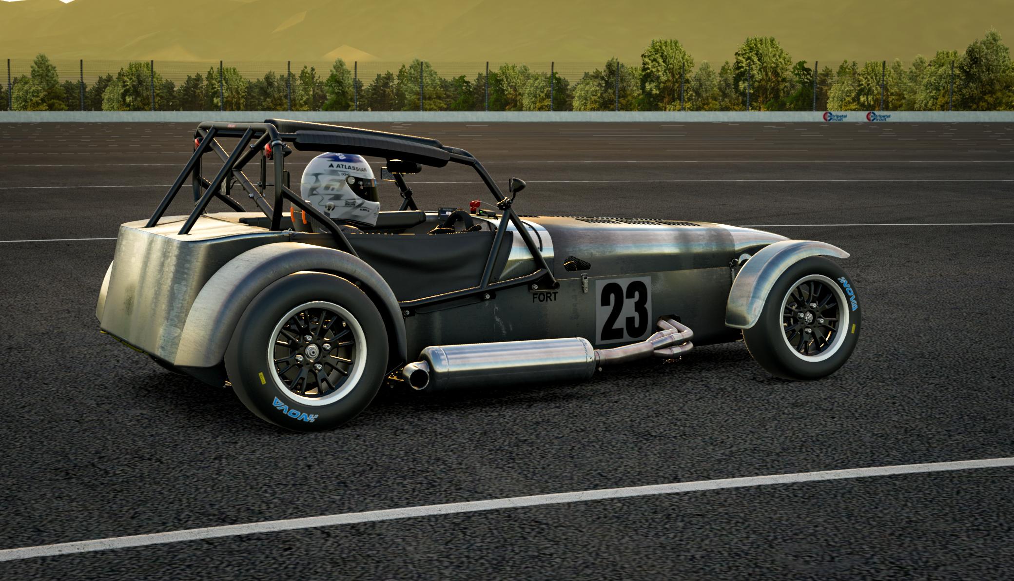Preview of Bare metal Caterham 420R by Jonathan F.