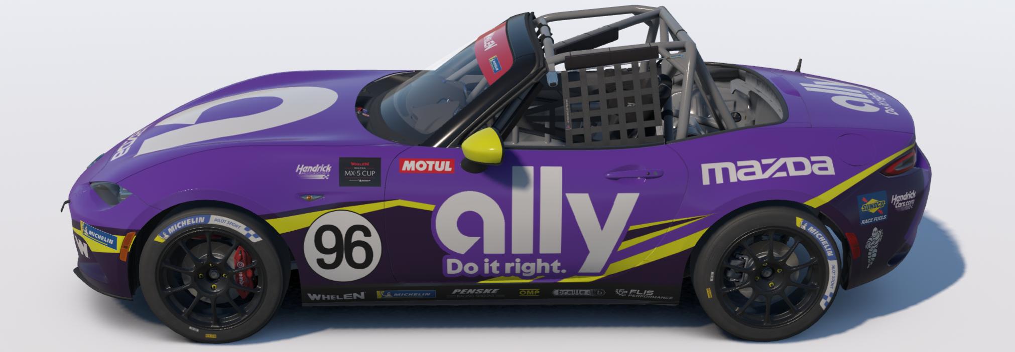 Preview of Ally Financial Hendrick Motorsports MX-5 (sim number) by Patrick Smith12