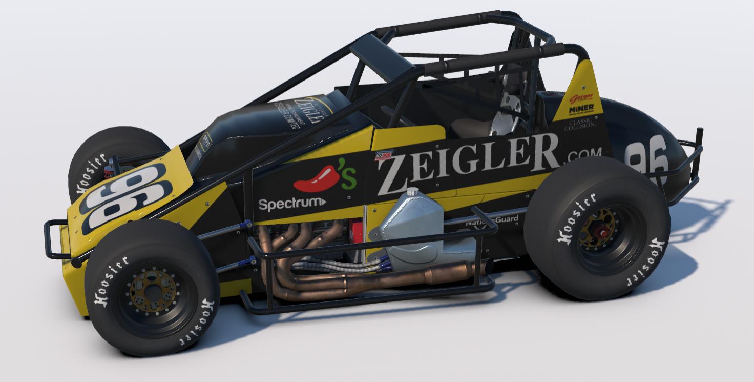 Preview of Zeigler Auto Group Spire Motorsports Sprint Car (sim number) by Patrick Smith12
