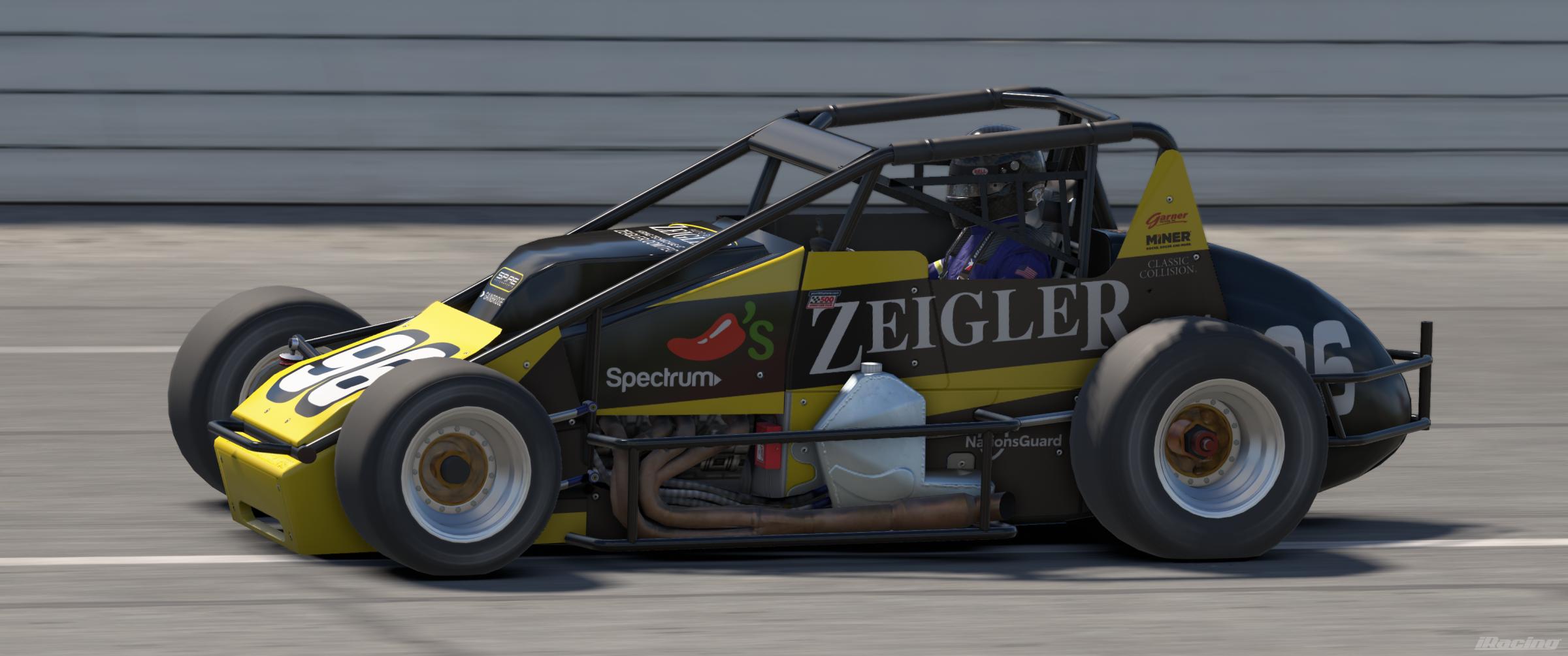 Preview of Zeigler Auto Group Spire Motorsports Sprint Car (sim number) by Patrick Smith12