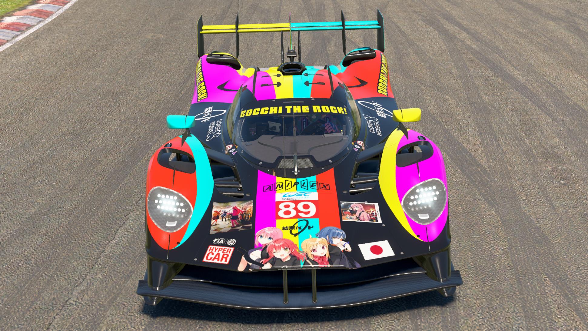 Preview of Bocchi The Rock! Aston Martin Valkyrie AMR-LMH by Jasper De Jong