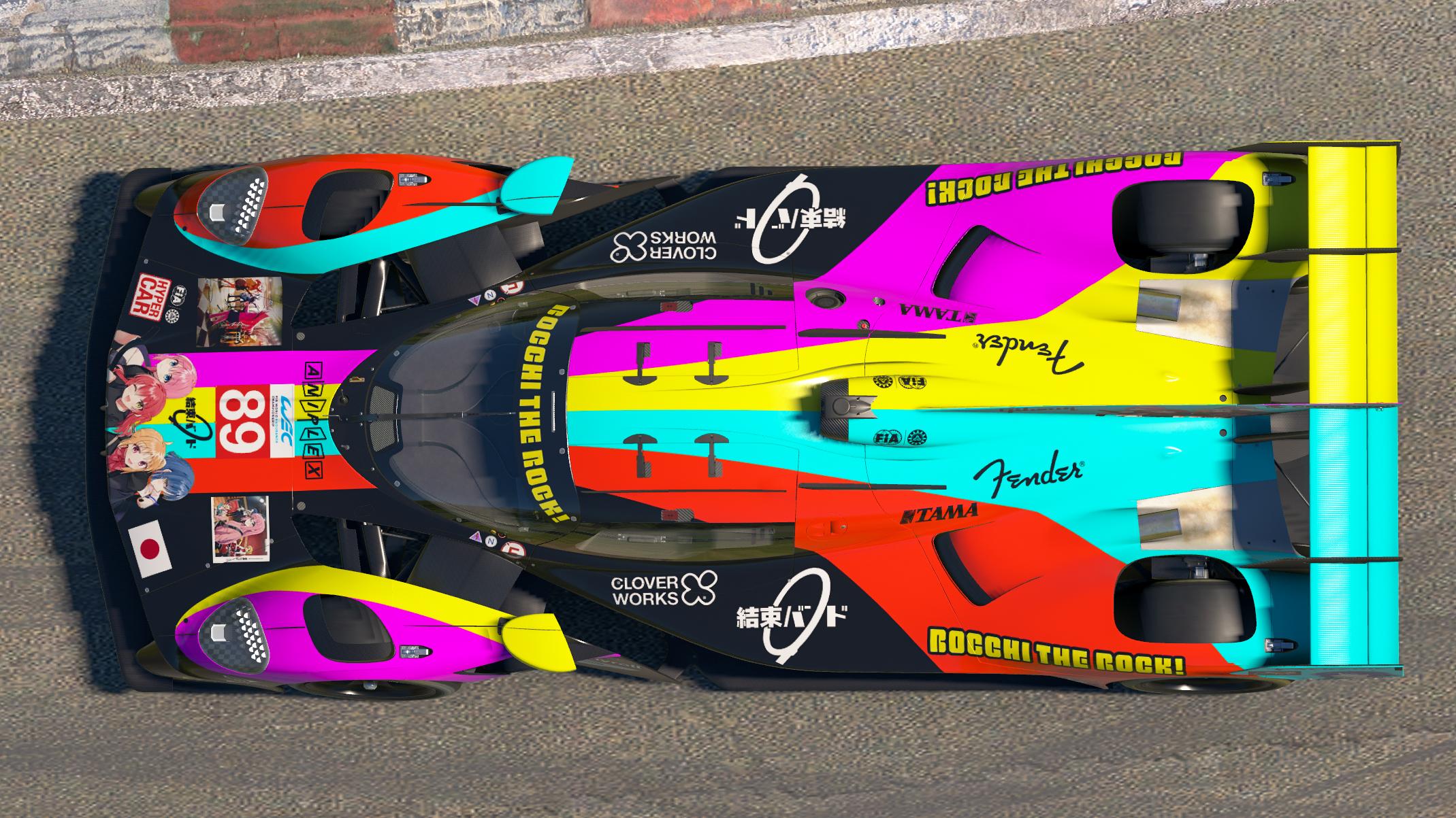 Preview of Bocchi The Rock! Aston Martin Valkyrie AMR-LMH by Jasper De Jong
