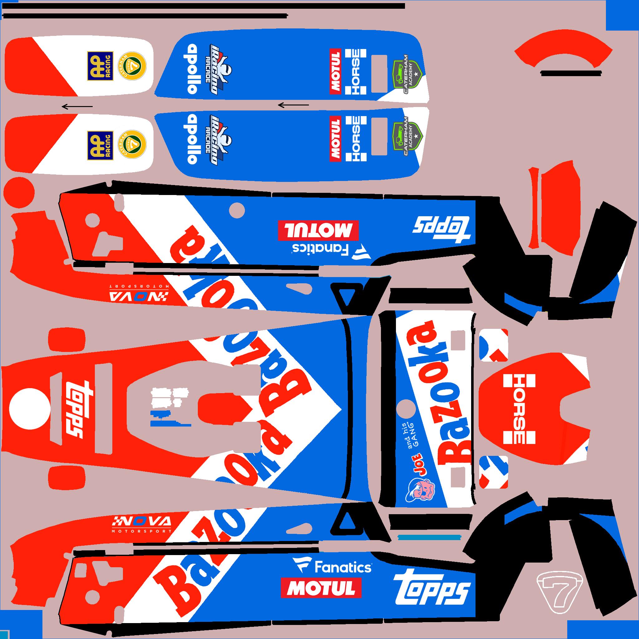 Preview of Caterham Academy Bazooka by Clyde Coman