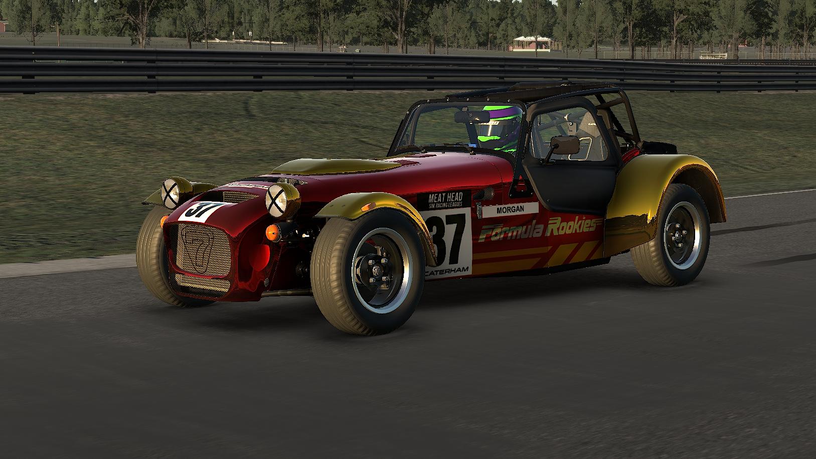Preview of Formula Rookies retro red and gold by Jeremy C Morgan