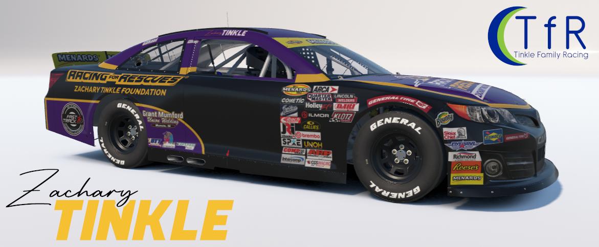 Preview of (No Numbers) 2026 Zachary Tinkle #53 Racing For Rescues / Zachary Tinkle Foundation (Bristol) by Zachary Tinkle