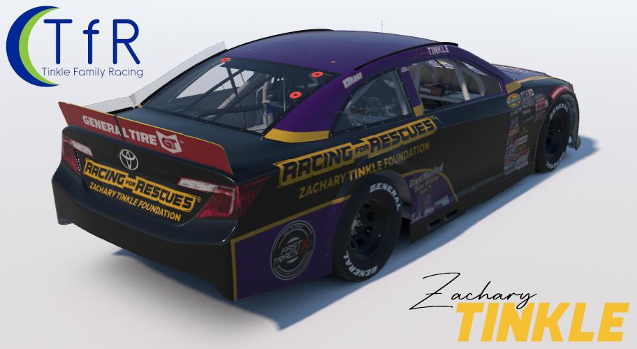Preview of (No Numbers) 2026 Zachary Tinkle #53 Racing For Rescues / Zachary Tinkle Foundation (Bristol) by Zachary Tinkle