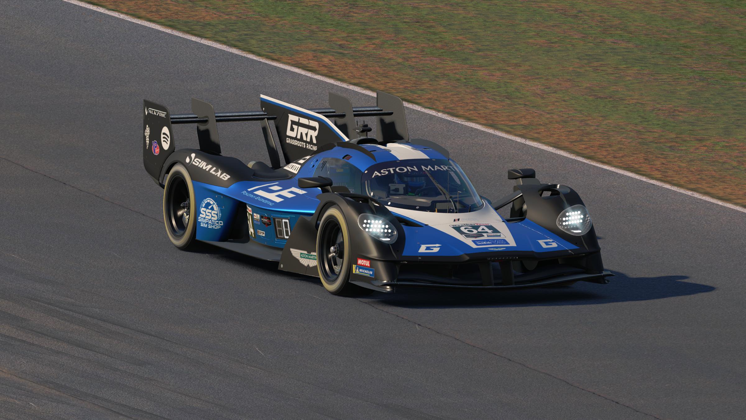 Preview of GRR - Aston Martin Valkyrie AMR-LMH - Electric Blue by Kaden M Seevers