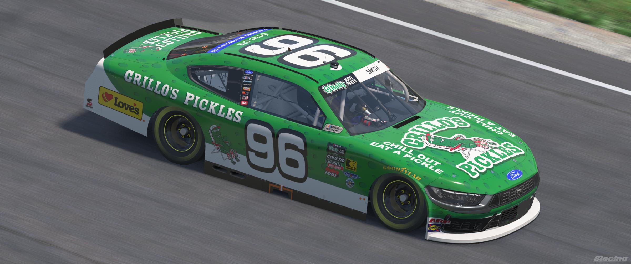 Preview of Grillos Pickles Front Row Motorsports NOAPS Mustang (sim number) by Patrick Smith12