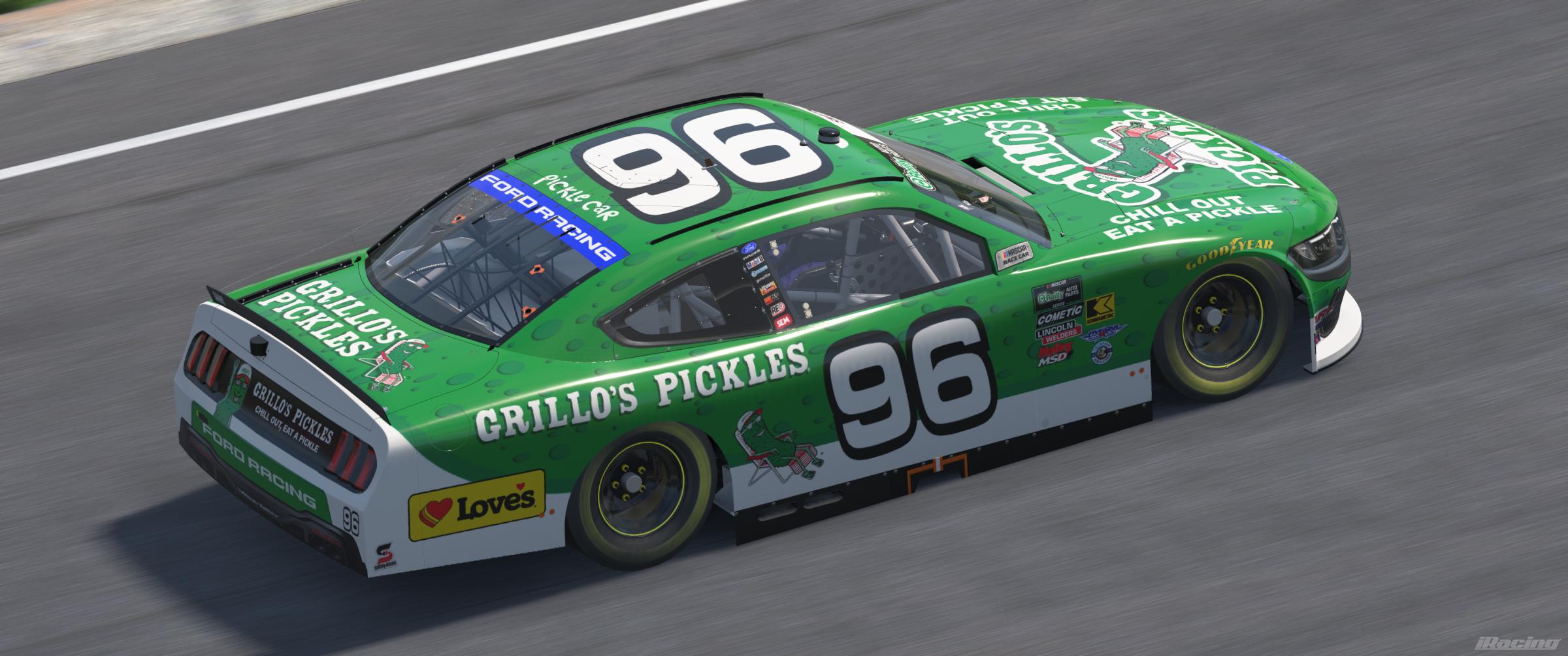 Preview of Grillos Pickles Front Row Motorsports NOAPS Mustang (sim number) by Patrick Smith12