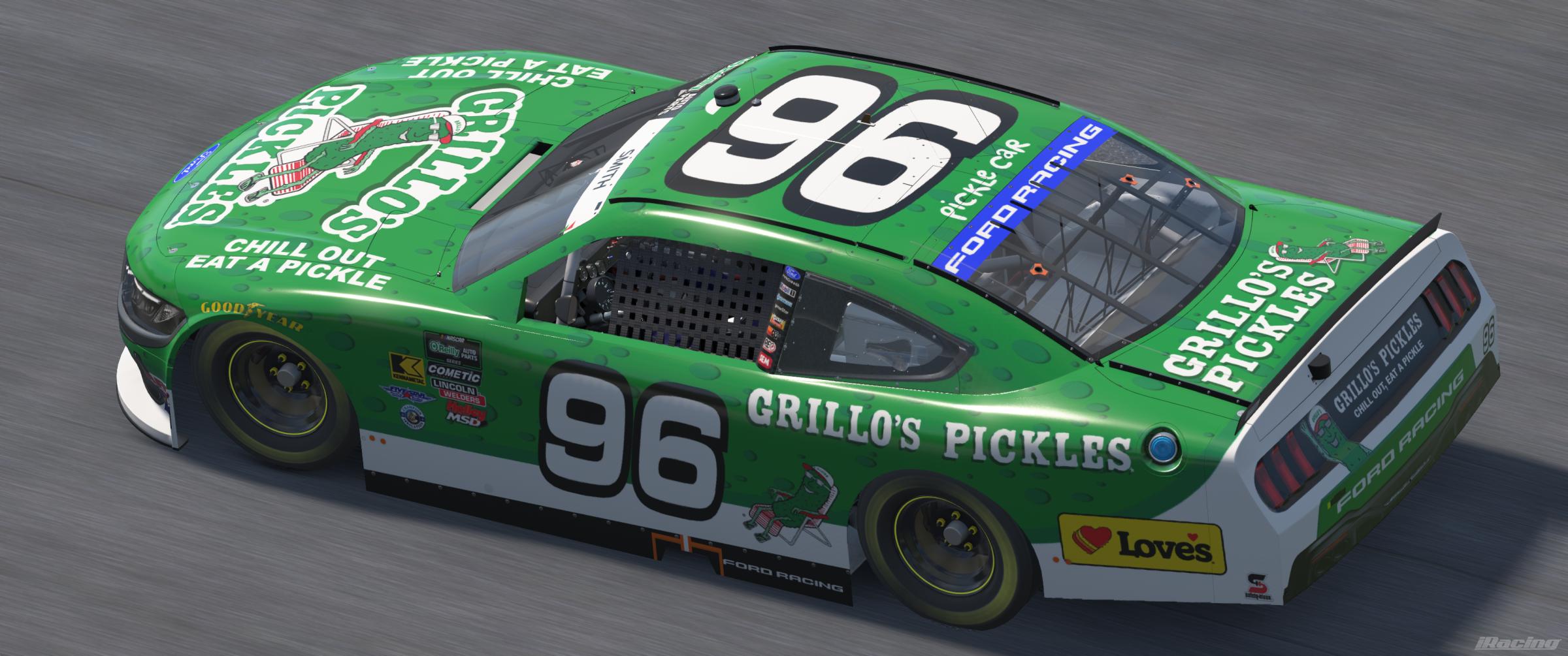 Preview of Grillos Pickles Front Row Motorsports NOAPS Mustang (sim number) by Patrick Smith12
