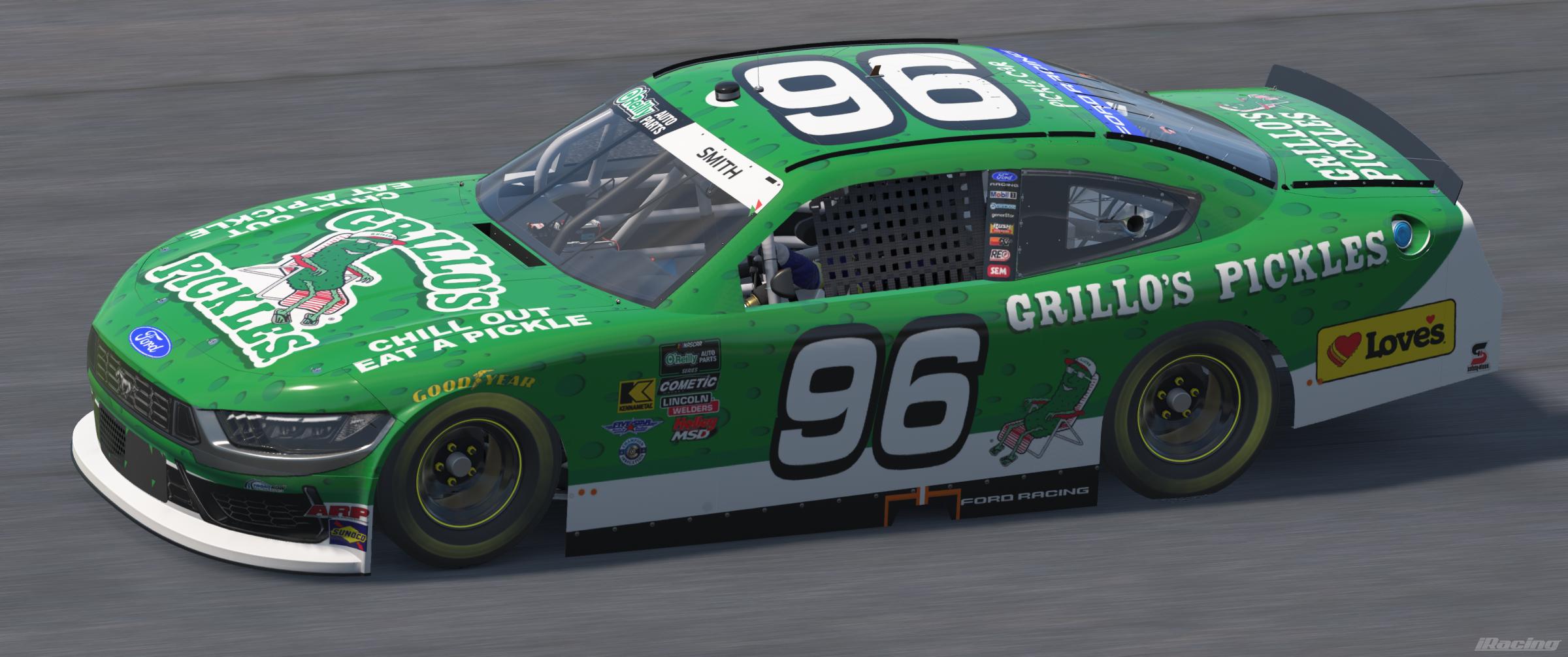 Preview of Grillos Pickles Front Row Motorsports NOAPS Mustang (sim number) by Patrick Smith12