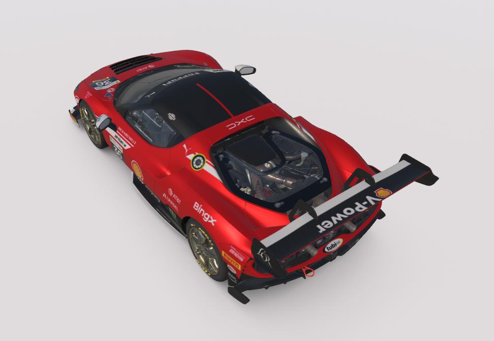 Preview of Scuderia Ferrari 296 Challenge Concept by Steven Dubois
