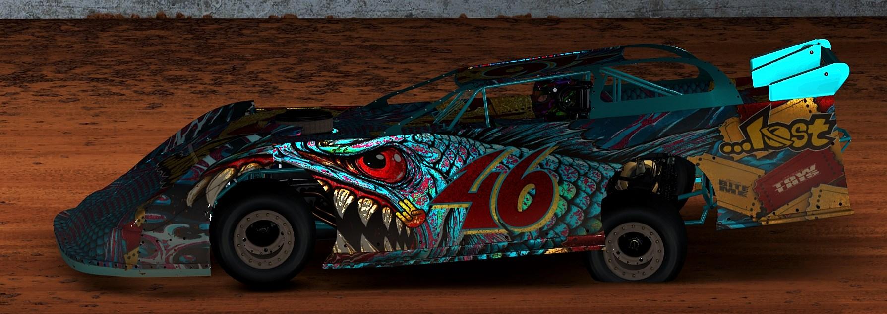 Preview of Lost Parking Lot Piranha - Shokker Paint Booth by Ricky Whittenburg