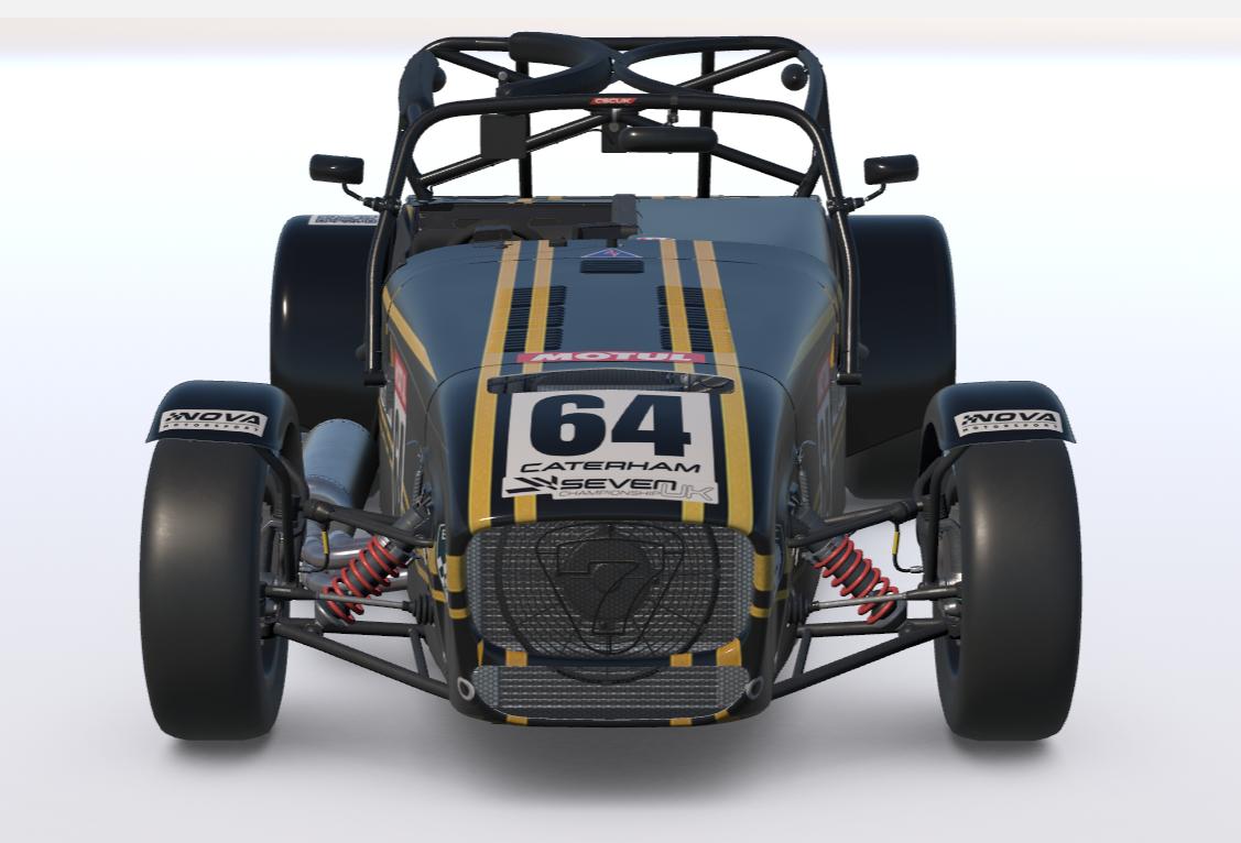 Preview of Caterham 420R Blacki n Gold Livery v1 by Guy Robertson