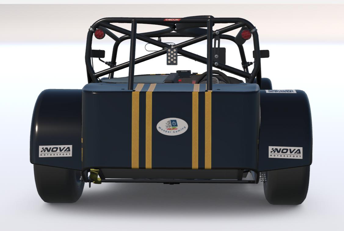 Preview of Caterham 420R Blacki n Gold Livery v1 by Guy Robertson