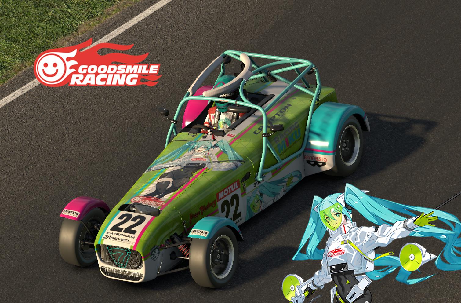 Preview of Goodsmile Racing 2022 Caterham 420R by Kyle H.
